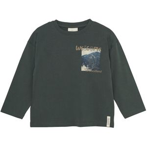 EN FANT Shirt  donkergroen / gemengde kleuren