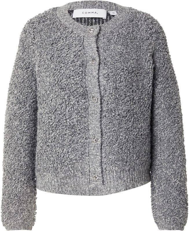 comma - Strickjacke - Casual Elegant Gebreid Vest - Regular Fit