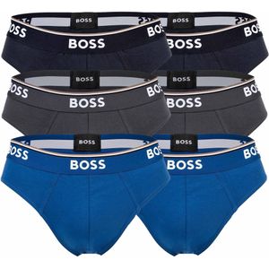 BOSS Slip  blauw / grijs / wit