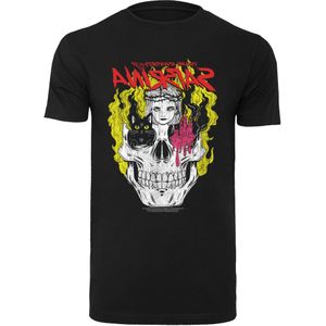 F4NT4STIC Shirt 'Adventures Of Sabrina Boys Skull'  geel / rood / zwart / wit