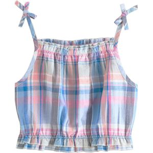 Next Blouse  blauw / pink / wit