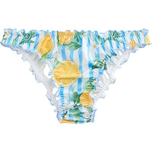 Next Bikinibroek  lichtblauw / donkergeel / spar / wit