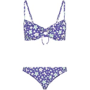 LSCN by LASCANA Bikini 'Cecily'  indigo / mintgroen / wit