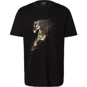 ARMANI EXCHANGE Shirt  goud / zwart