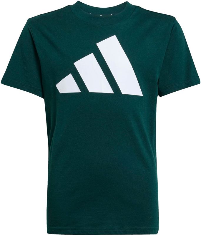 adidas - J BL TEE 160 - T-shirt - Aurora Ivy / White - 100% Katoen