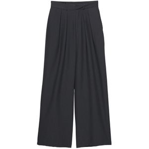 Pull&Bear Bandplooibroek  donkergrijs