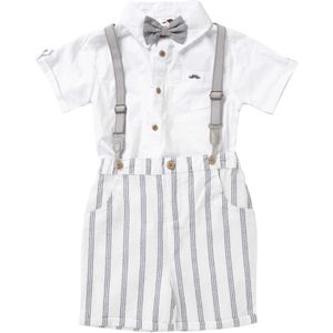 Little Gent Set 'Classic'  grijs / wit