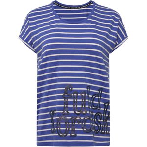 LAURASØN Shirt  navy / zwart / wit