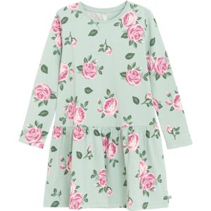 Cool Club Jurk  groen / mintgroen / rosa / magenta