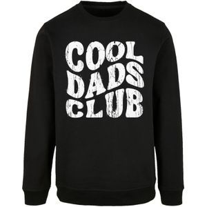 F4NT4STIC Sweatshirt 'Cool Dads Club'  zwart / wit