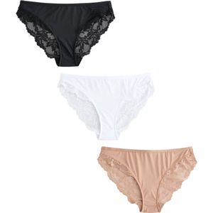 Next Slip  nude / zwart / wit