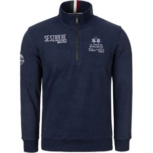 La Martina Trui  donkerblauw