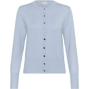 Kaffe Gebreid vest 'Lizza'  duifblauw