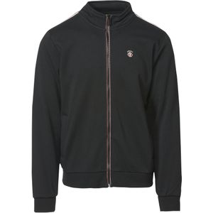 KOROSHI Sweatvest  oudroze / donkerrood / zwart / wit