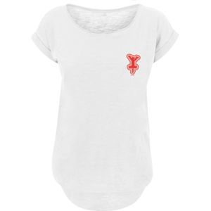 F4NT4STIC Shirt 'Disney Winnie The Pooh Tigger Chest'  rood / wit