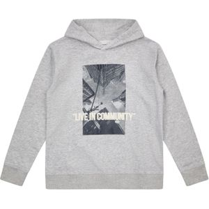 STACCATO Sweatshirt  crème / navy / donkergrijs / grijs gemêleerd