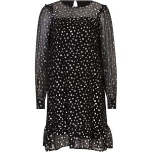 Wallis Petite Jurk  zwart / zilver