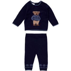 Rock a Bye Baby Boutique Set 'Bär'  blauw / navy / bruin