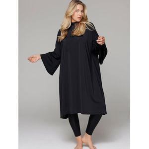 SIYA Swimwear Badpakjurk 'Cover-up'  zwart
