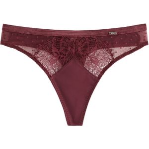 Lindex String 'Nora'  donkerrood