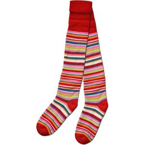 normani Kousen  petrol / lichtgroen / rood / wit