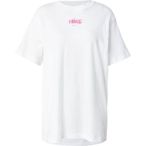 Nike - Bubble Graphic Boyfriend T-Shirt - Wit - Dames
