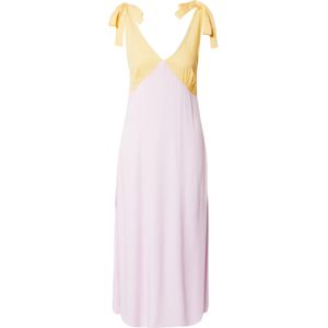 florence by mills exclusive for ABOUT YOU Jurk 'Golden Hour'  geel / rosa