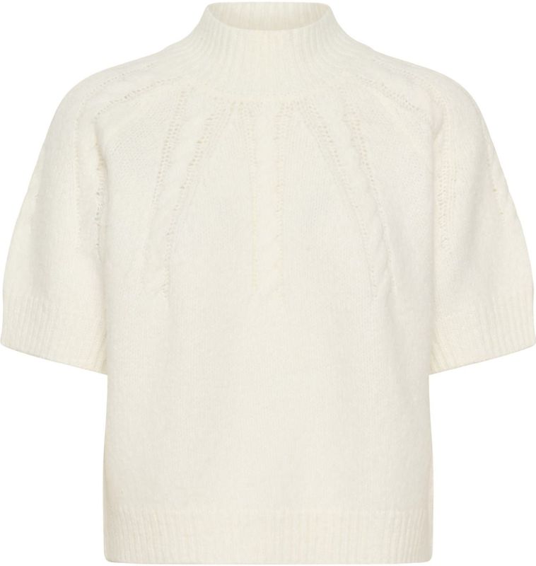 Kaffe - KACuba - Gebreide Trui - Natuurwit