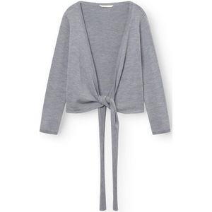 rethinkit studios Gebreid vest 'Keep Me'  grijs