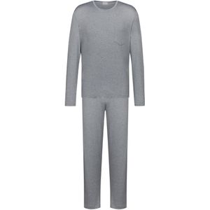 Mey Pyjama lang 'Easy Night'  grijs gemêleerd