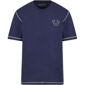 True Religion Shirt  marine / wit