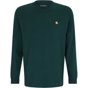 Carhartt WIP - Chase - T-shirt - Goud - Lange Mouw