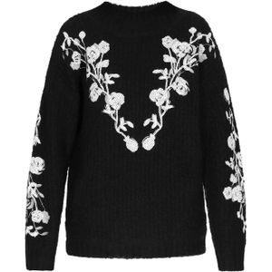 usha FESTIVAL Trui  zwart / wit