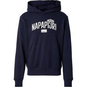NAPAPIJRI - B-FUNES H - Sweatshirt - Marine / Wit - Capuchon