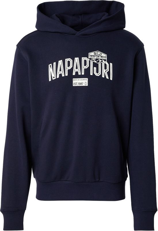NAPAPIJRI - B-FUNES H - Sweatshirt - Marine / Wit - Capuchon