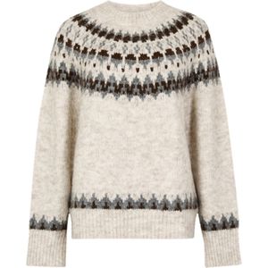 Apricot Trui  sand / zwart