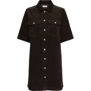 JDY Blousejurk 'JDYShiraz'  donkerbruin