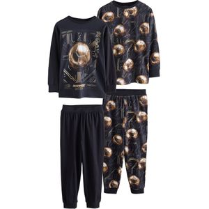 Next Nachtkledij  bruin / zwart / wit