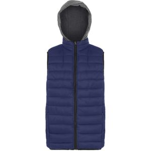 boundry Bodywarmer  donkerblauw / grijs gemêleerd / zwart