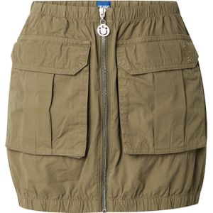 HUGO Rok 'Rafini-1'  olijfgroen