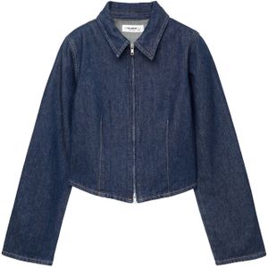 Pull&Bear Tussenjas  donkerblauw