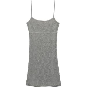 Pull&Bear Jurk  grijs