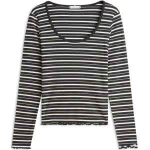 TOMMY HILFIGER Shirt  zwart / wit