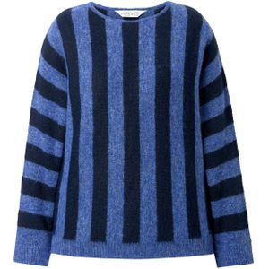 Studio Untold Trui  marine / zwart
