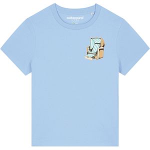 Watapparel Shirt ' Strandkorb '  lichtblauw / gemengde kleuren