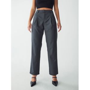 Willa Bandplooibroek 'FREYA '  grijs