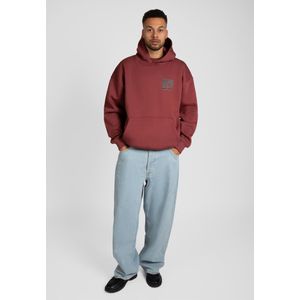 HOMEBOY Sweatshirt 'Old School'  grijs / donkerroze