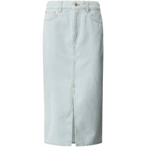 Pepe Jeans - PL901186PG2 - Midirok - Blauw - Katoen - Duurzaam