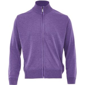 Sidona Gebreid vest  lila