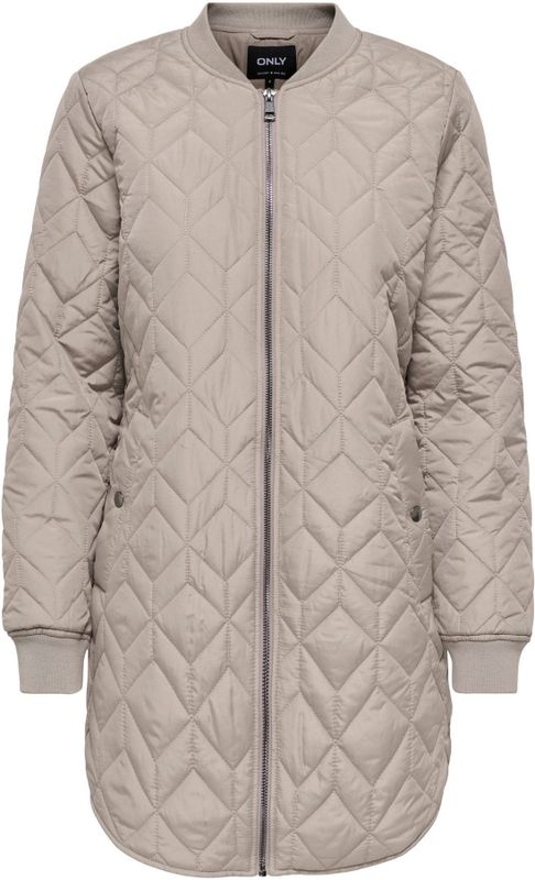Onlnewallison - Gequilte Jas - Lange Mouwen - Hoge Hals - Tall
